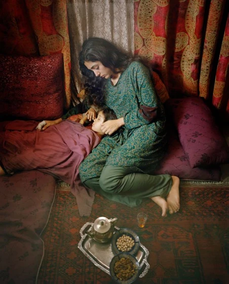 Golshifteh Farahani en la-piedra-de-la-paciencia