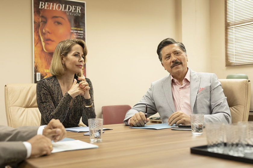 María Adánez y Carlos Bardem en Espejo, Espejo