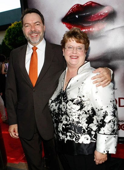Alan Ball y Charlaine Harris en True Blood (Sangre fresca) (Premiere True Blood)