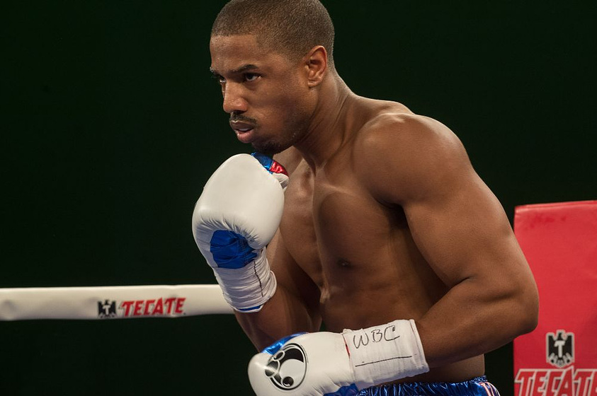 Michael B. Jordan en Creed. La Leyenda de Rocky