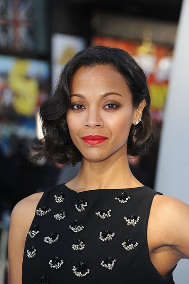 Zoe Saldana en Star Trek. En la oscuridad (Premiere en Londres. Mayo 2013)