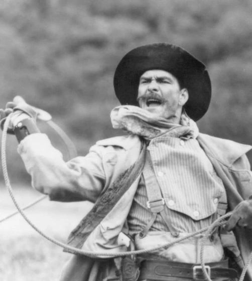Patrick Swayze en un-cuento-el-mito-de-pecos-bill