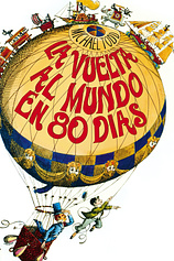 poster of movie La Vuelta al Mundo en 80 Días (1956)