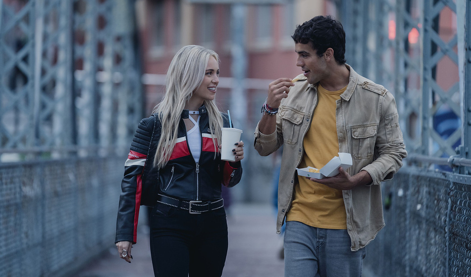 Óscar Casas y Ana Mena en idolos-2025