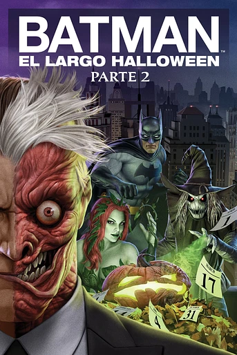 Poster de Batman. El Largo Halloween. Parte 2