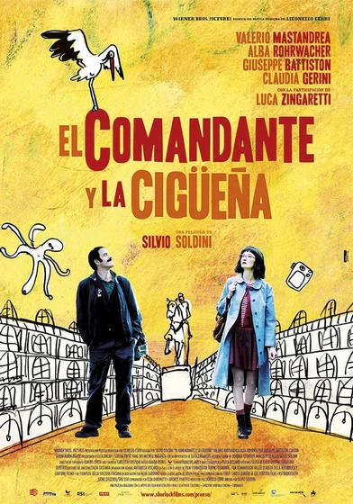 Imagen de El Comandante y la cigüeña (Cartel español)