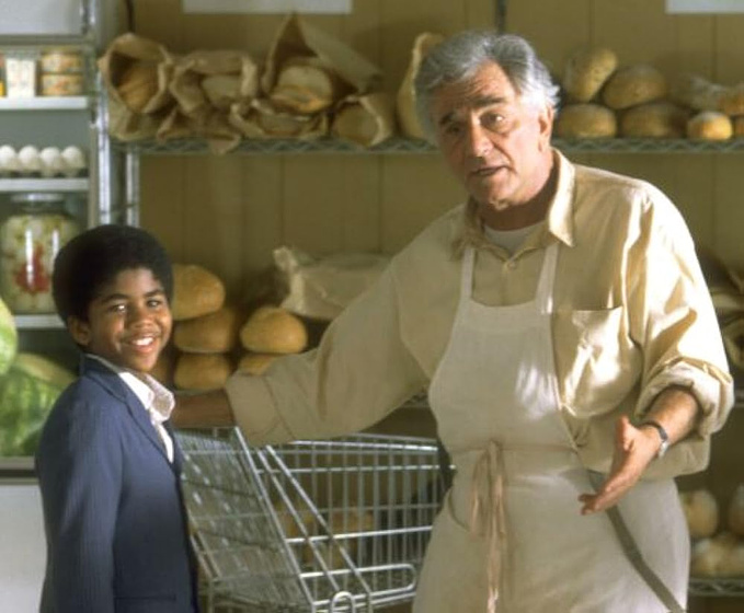 Peter Falk y Aaron Meeks en una-tormenta-de-verano