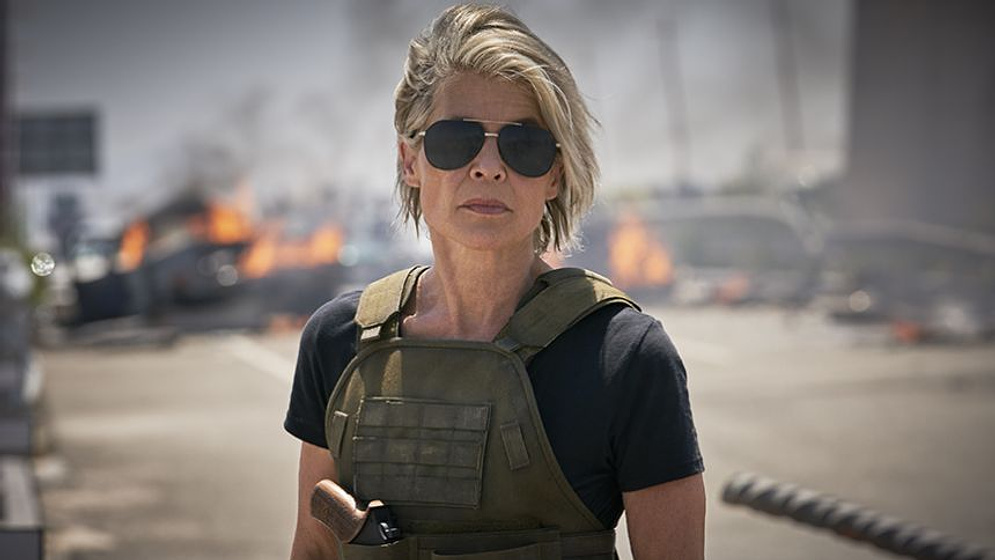 Linda Hamilton en Terminator: Destino Oscuro