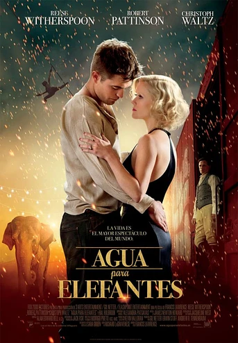 Poster de Agua para elefantes