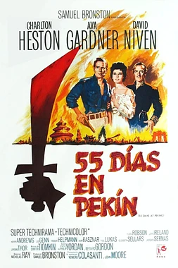 poster of movie 55 Días en Pekín