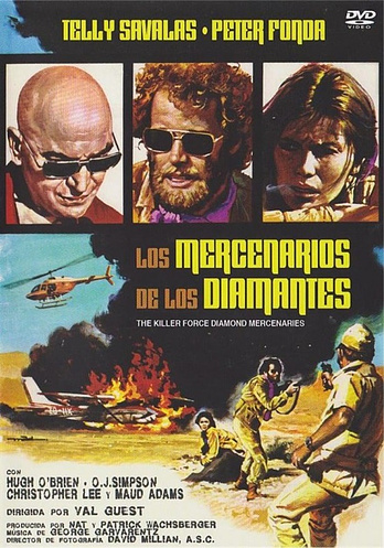 Poster de Los Mercenarios de los diamantes