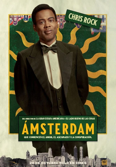 Imagen de Amsterdam (Cartel personajes español)