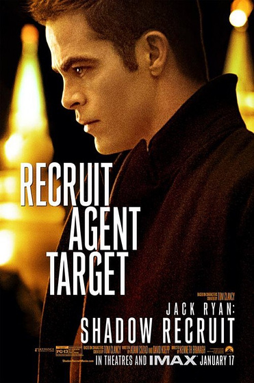 Chris Pine en Jack Ryan: Operación Sombra (Teaser personajes)