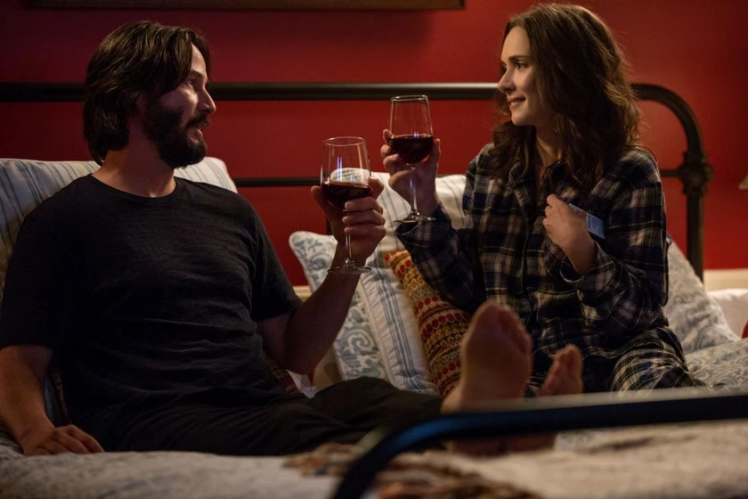 Keanu Reeves y Winona Ryder en la-boda-de-mi-ex