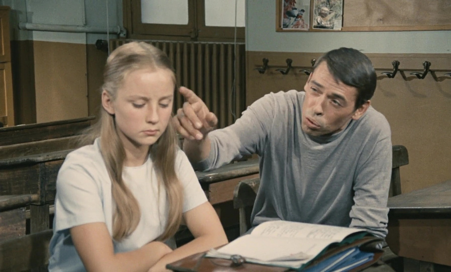 Jacques Brel y Delphine Desyeux en Riesgos del Oficio
