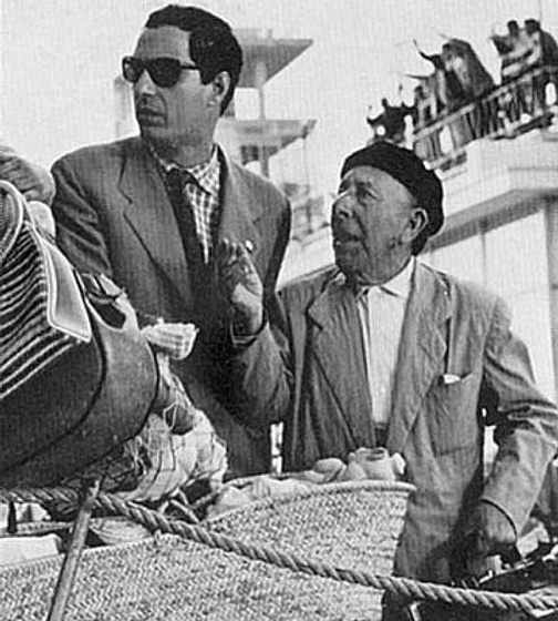 Nino Manfredi y José Isbert en El Verdugo