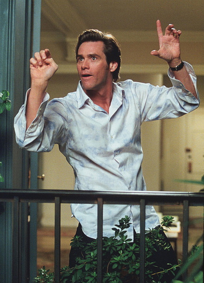 Jim Carrey en Como Dios