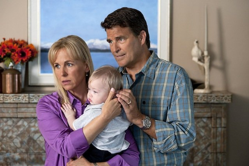 Ted McGinley y Genie Francis en La Elección de una Madre