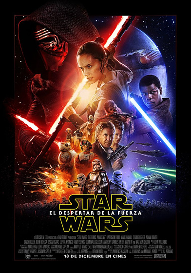 Imagen de Star Wars: Episodio VII. El Despertar de la Fuerza (Cartel español)