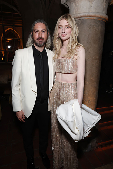 Ti West y Elizabeth Debicki en MaXXXine (Premiere en Los Angeles)