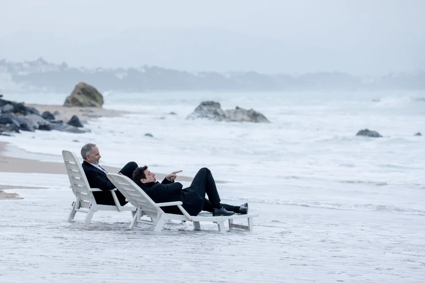 Fabrice Luchini y Patrick Bruel en lo-mejor-esta-por-llegar