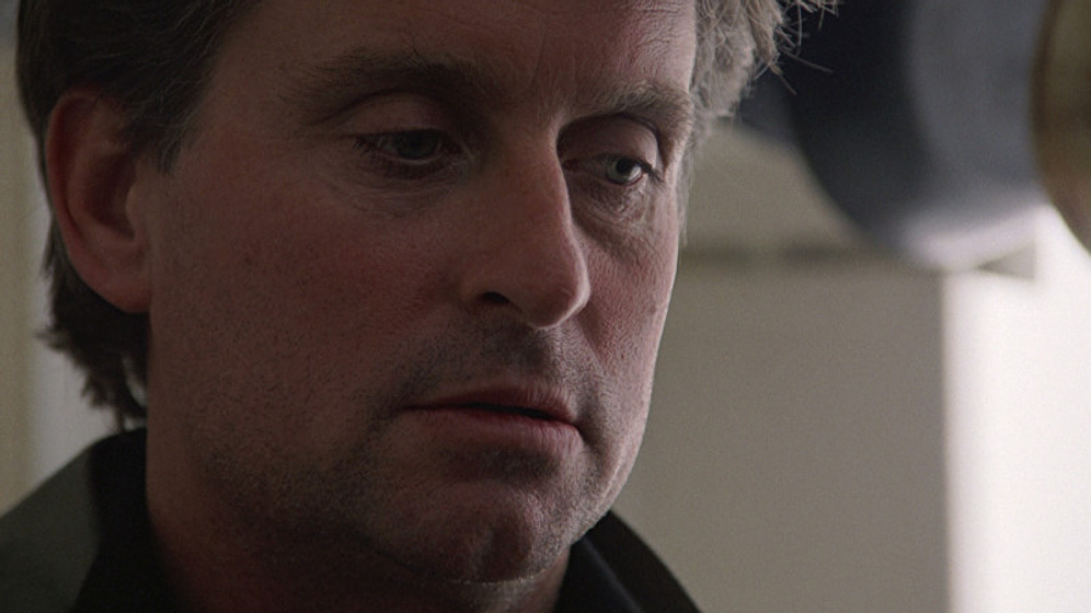 Michael Douglas en Atracción Fatal