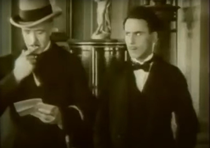 Lewis Stone y George Beranger en el-trono-vacante