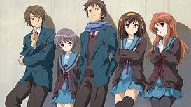 still of content Suzumiya Haruhi no shoushitsu