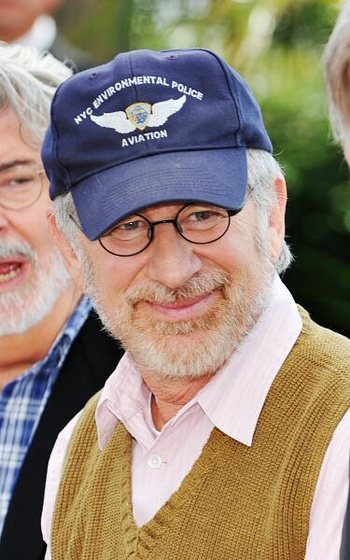 Steven Spielberg en Indiana Jones y el Reino de la Calavera de Cristal (Photocall en Cannes. Mayo 2008)