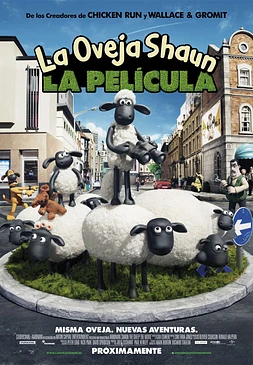 poster of movie La Oveja Shaun. La Película