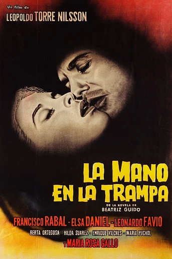 Poster de La Mano en la trampa