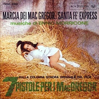 Carátula de la banda de sonido de 7 Pistolas para los MacGregor