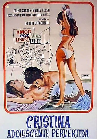 Poster de Cristina, Adolescente Pervertida