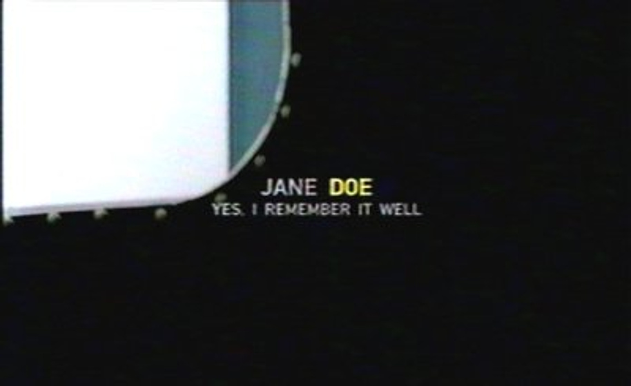 Imagen de Jane Doe: Escrito en la Memoria (Títulos de crédito)