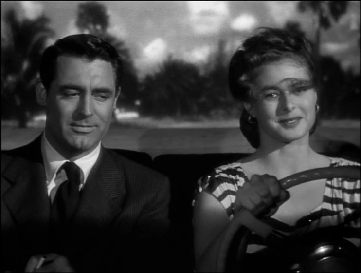Ingrid Bergman y Cary Grant en encadenados