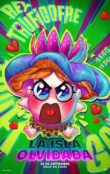 Imagen de La Isla Olvidada (Cartel personajes español)