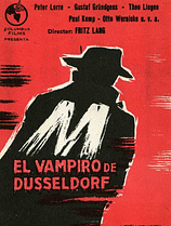 M, El Vampiro de Düsseldorf poster
