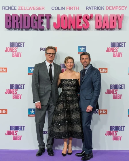 Renée Zellweger, Patrick Dempsey y Colin Firth en bridget-jones-s-baby (Premiere en Madrid (Septiembre 2016))