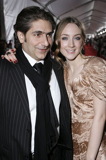 Michael Imperioli y Saoirse Ronan en The Lovely Bones (Premiere en Los Angeles. Diciembre 2009)