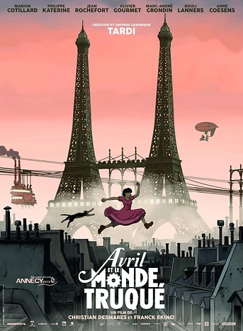 Poster de Avril et le monde truqué