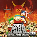 Carátula de la banda de sonido de South Park: más grande, más largo y sin cortes