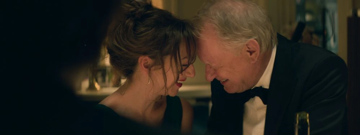 Stellan Skarsgård y Andrea Bræin Hovig en hope