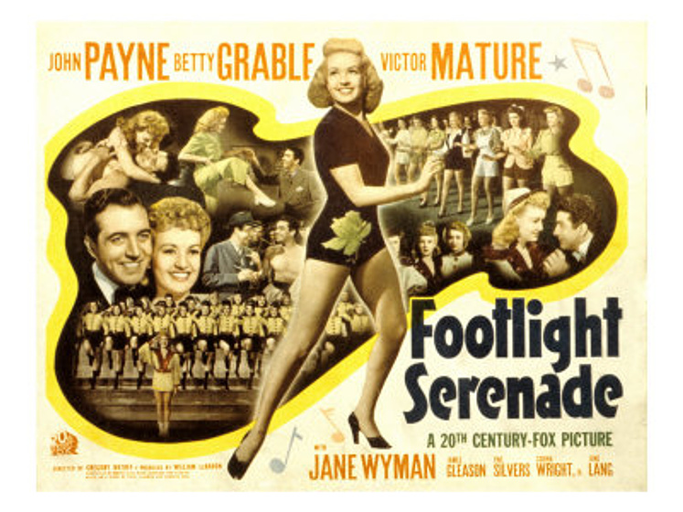 still of movie Footlight Serenade