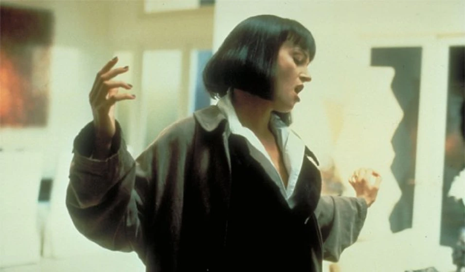 Uma Thurman en Pulp Fiction