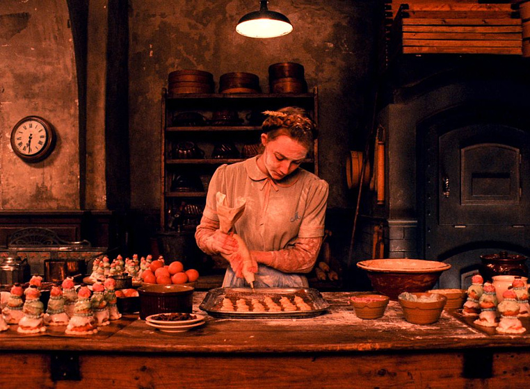 Saoirse Ronan en El Gran Hotel Budapest