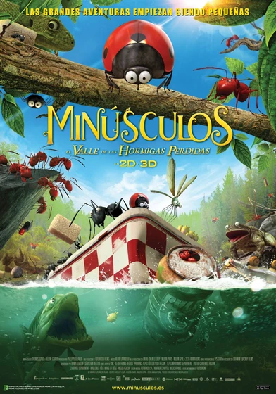 Imagen de minusculos-el-valle-de-las-hormigas-perdidas (Cartel español)