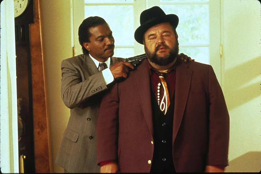 Billy Dee Williams y Dom DeLuise en los-locos-de-la-carretera