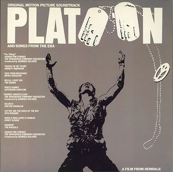 Carátula de la banda de sonido de Platoon