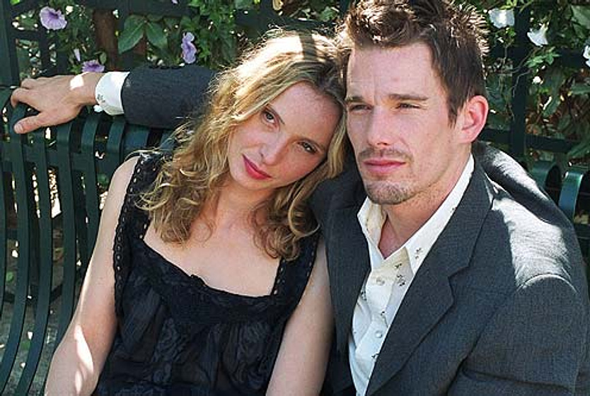 Ethan Hawke y Julie Delpy en Antes del Atardecer