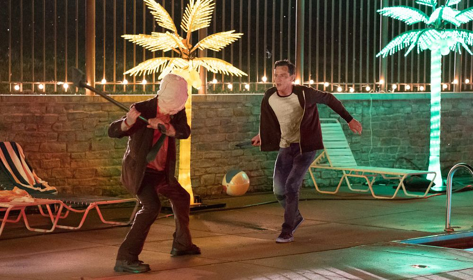Lewis Pullman en Los Extraños. Cacería Nocturna